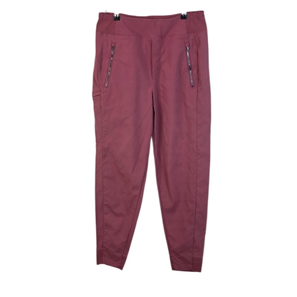 Athleta Trekki North High Rise Joggers, Ripstop, Pull On, Athletic, Size 6 Tall